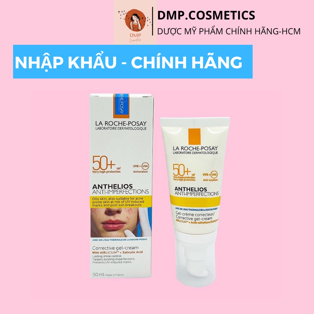 LA ROCHE-POSAY Kem Chống Nắng Cho Da Dầu Mụn Anthelios Anti-Imperfection SPF50+ Facial Sunscreen 50ml