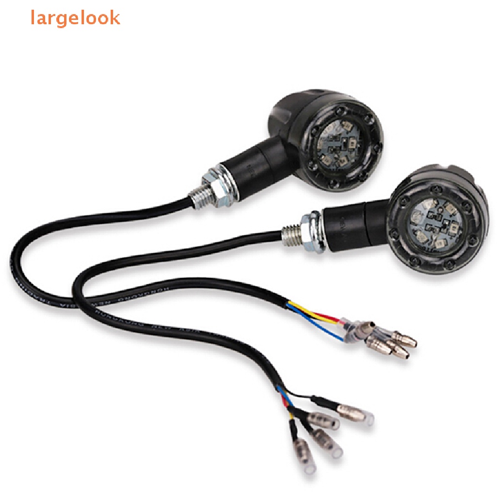 Đèn LED Xi Nhan Màu Hổ Phách + Đỏ Dành Cho Xe Máy / Xe Đạp