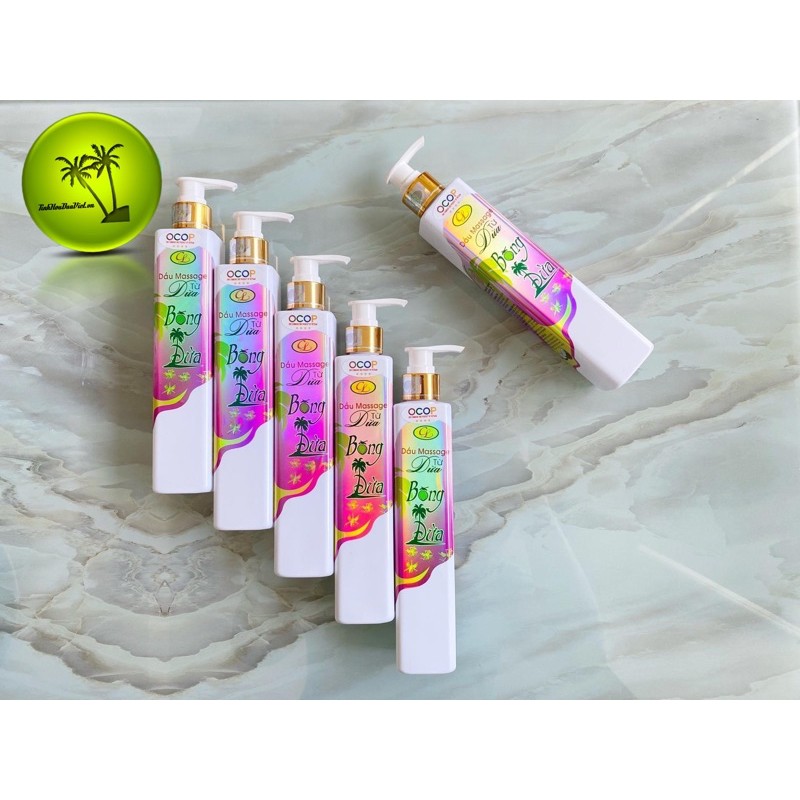 🥥 Dầu dừa Cửu Long 250ml - Dầu dừa Massage 🥥