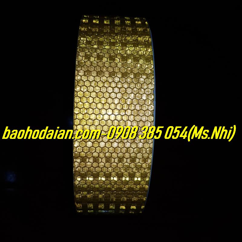 Băng keo phản quang 3M hình kim cương -Dài 50M- Kèm ảnh thật