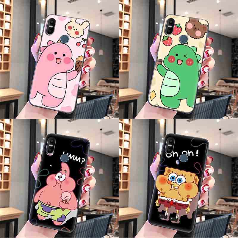 Ốp lưng silicon in hình dễ thương cho HTC U12 Life