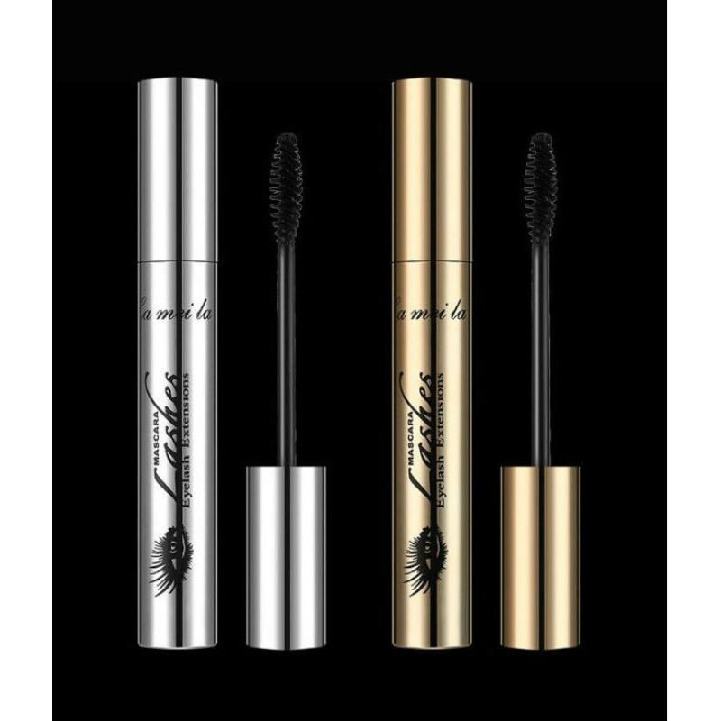 mascara làm dày và dài mi vỏ vàng bạc Lameila