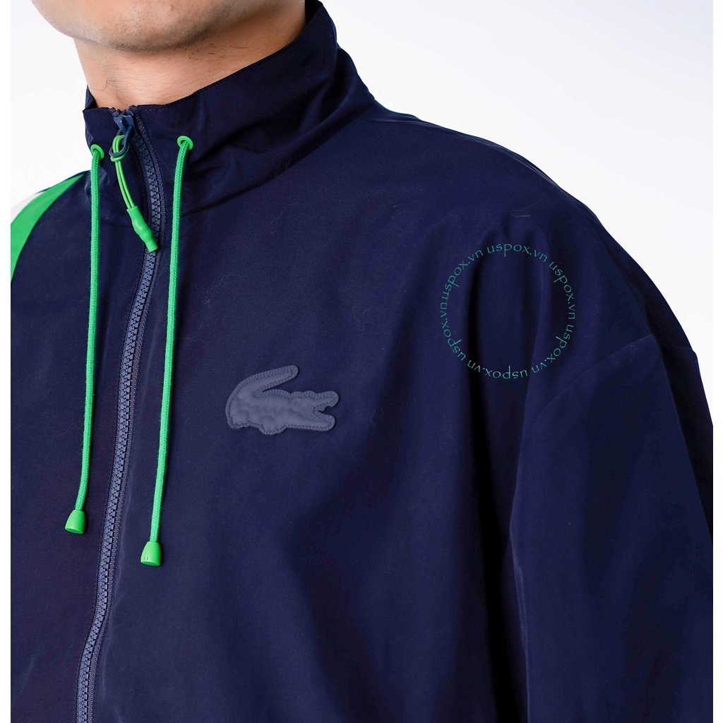 Áo gió Lacoste Lightweight Water-Resistant Colorblock Zip