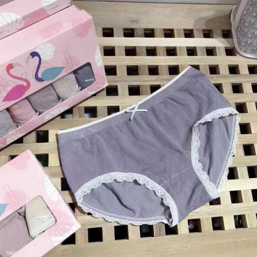 Quần lót nữ❤️ FREESHIP❤️Quần hộp con hạc cao cấp-Cotton kháng khuẩn