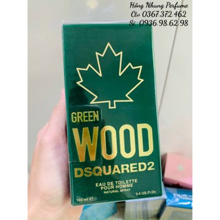 Nước hoa nam DSQUARED2 Wood Green Pour Homme EDT 100ml