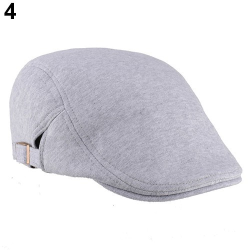 Mũ beret màu trơn thời trang cho nam nữ