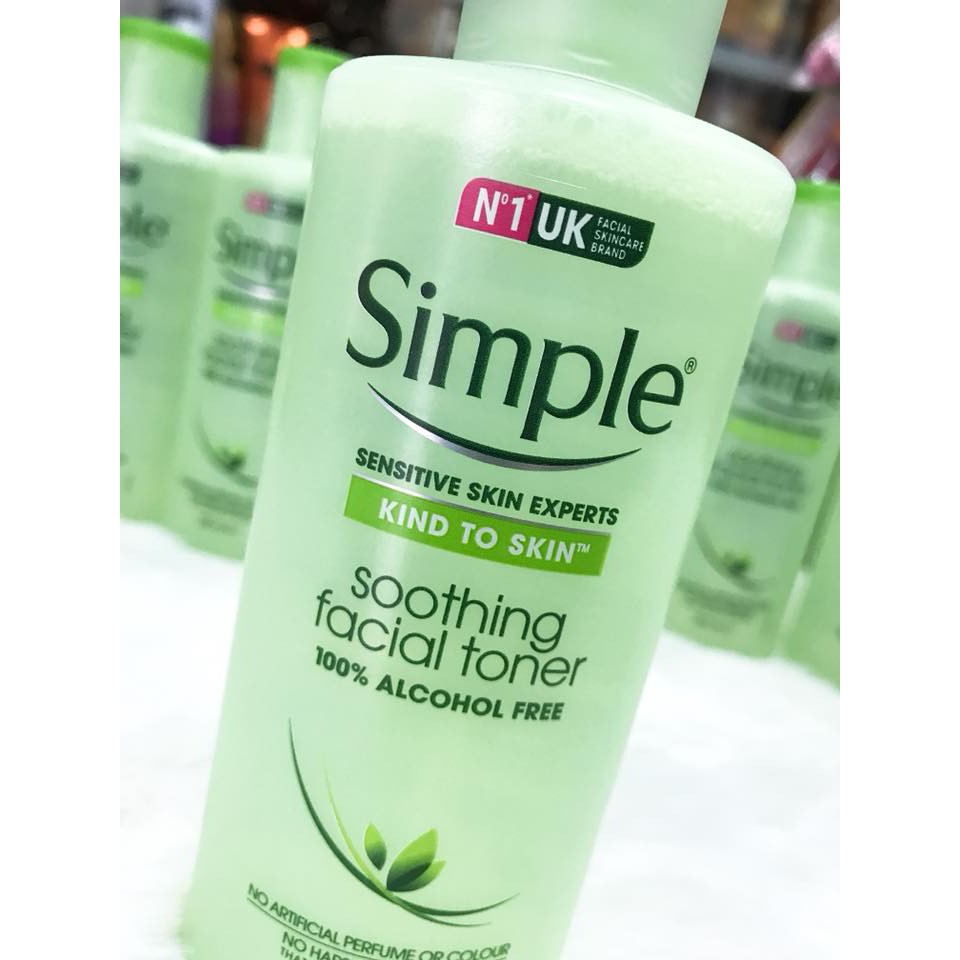 Nước Hoa Hồng Simple Soothing Facial Toner 200ml | BigBuy360 - bigbuy360.vn