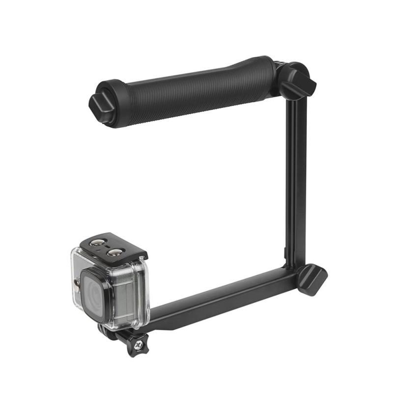 Tay cầm chống rung chống nước 3 chiều cho máy quay DJI OSMO GoPro Hero 7 6 5 4