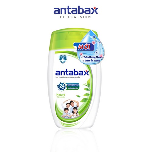 Sữa Tắm Bảo Vệ Da Kháng Khuẩn Antabax Nature Thiên Nhiên 220ml