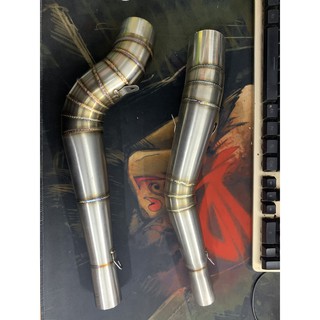 Đùi Gà inox 304 From WRX và From STB From Mã Lai Gắn pô Lon [ Giảm 30k ] dành cho hầu hết các dòng xe máy