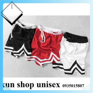 Quần short v đôi unisex cao cấp xưởng sỉ giá rẻ