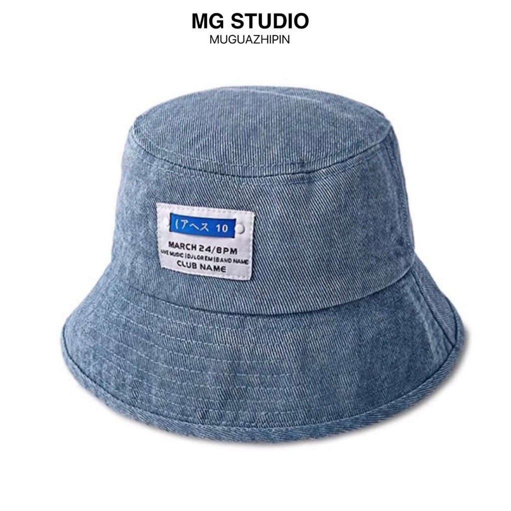 Mũ Tai Bèo MG STUDIO Bằng Vải Denim Với 5 Màu Bắt Mắt Sành Điệu