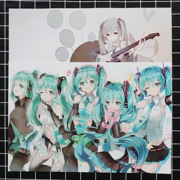 Poster Hatsune Miku (8 Tờ)