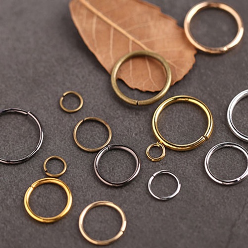 Set 100 Vòng Nối 14-20mm Tự Làm Trang Sức Tiện Dụng