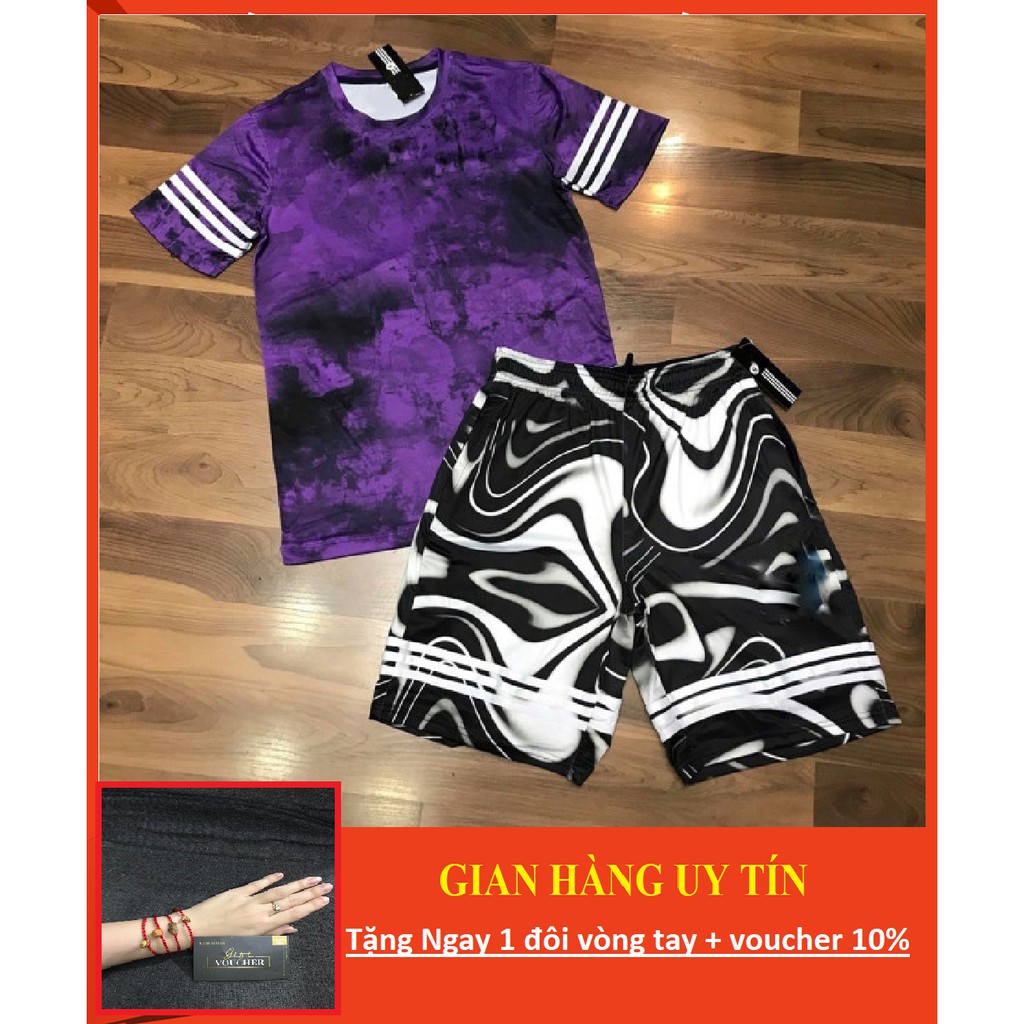 Bộ Quần Áo Thun Nam Ngắn Tay In 3D cực chất - Thời Trang Hè - BN177
