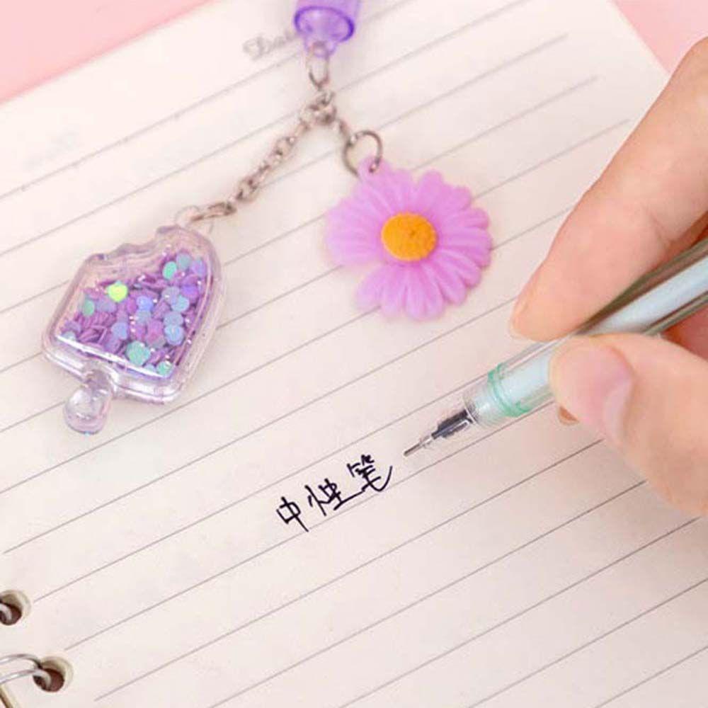 Bút Mực Đen Họa Tiết Hoa Cúc Xinh Xắn