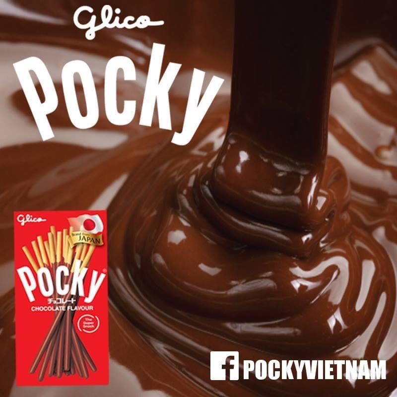 Bánh que phủ kem mix vị Glico  Pocky