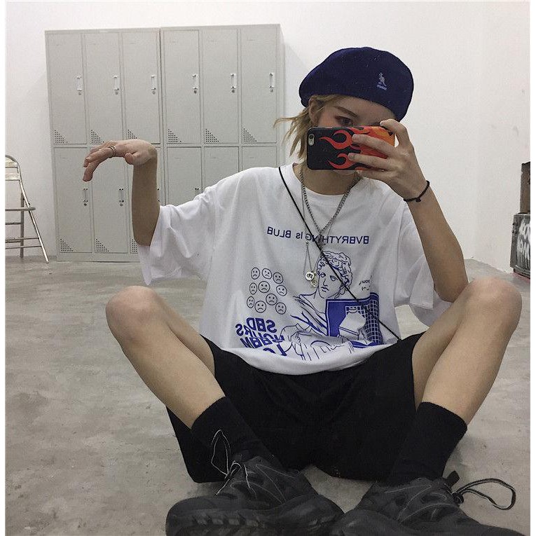Áo thun tay lỡ form rộng unisex Tiger.86 AFR93