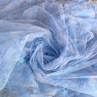 1M VẢI LƯỚI BÔNG TUYẾT ELSA