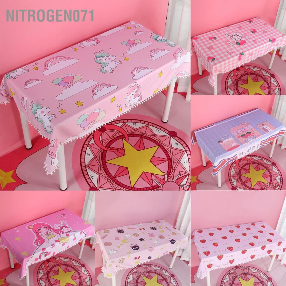 Nitrogen071 Nitrogen071 Phim hoạt hình Khăn trải bàn đẹp dễ thương trang trí khăn cho nữ sinh