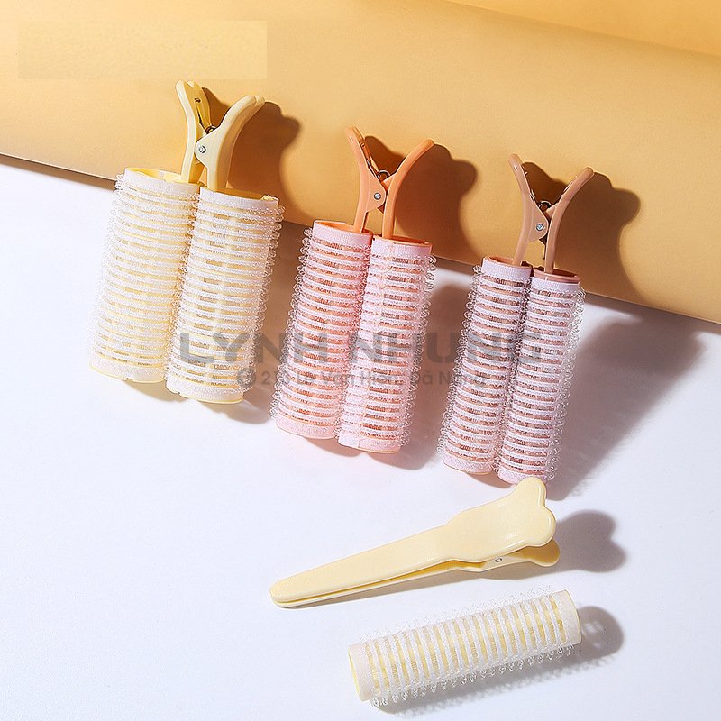 Set lô kẹp phồng chân tóc mái tự dính, có cây kẹp rời để kẹp tóc tiện lợi