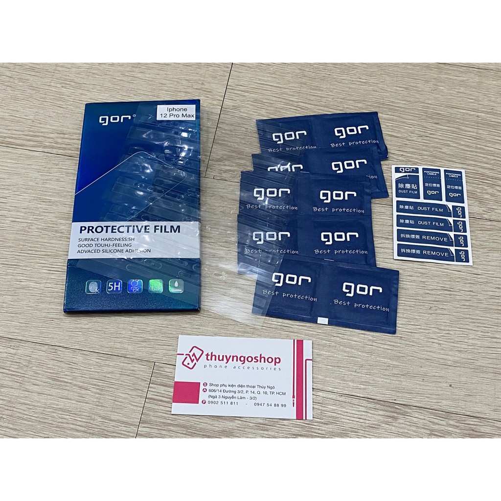 Combo 5 bộ dán viền Gor iPhone 14 pro max -iPhone 14 pro/iPhone 13 pro max/iPhone 13 pro/iPhone 12 pro max/iPhone 12 pro