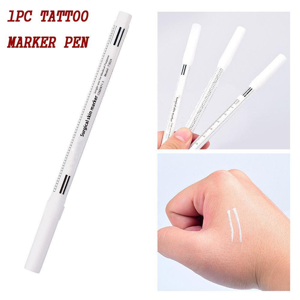 PEWANY Bút Đánh Dấu Hình Xăm Màu Trắng Da Tiện Dụng