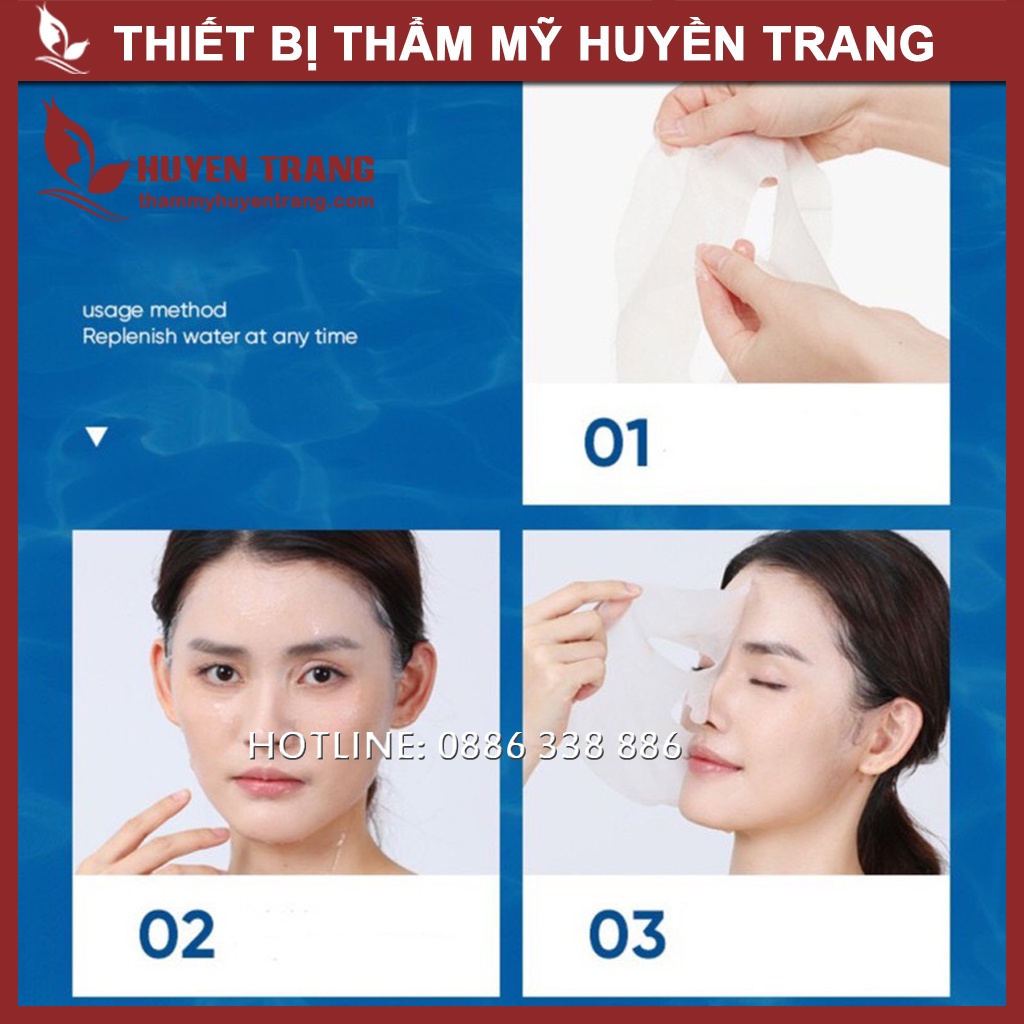 Mặt Nạ Giấy HA 4X SEOMOU Cấp Ẩm, Cấp Nước, Làm Dịu Da, Dưỡng Trắng Da Hyaluronic Acid - Thẩm Mỹ Huyền Trang