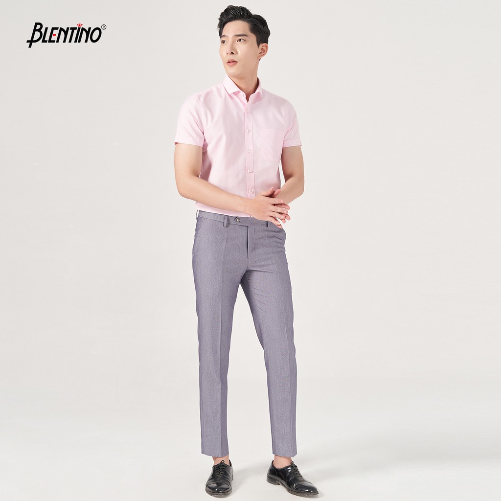 Blentino áo sơ mi ngắn tay nam BSD04