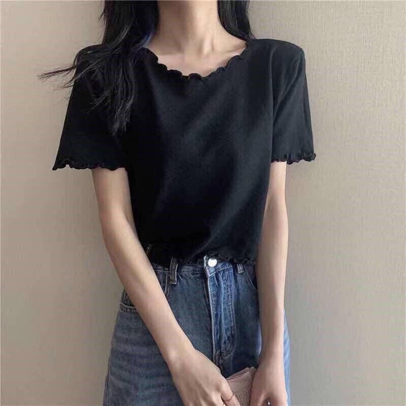 A2_Áo thun mỏng bèo nhún