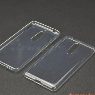 Ốp lưng dẻo cho nokia 5 silicon trong suốt