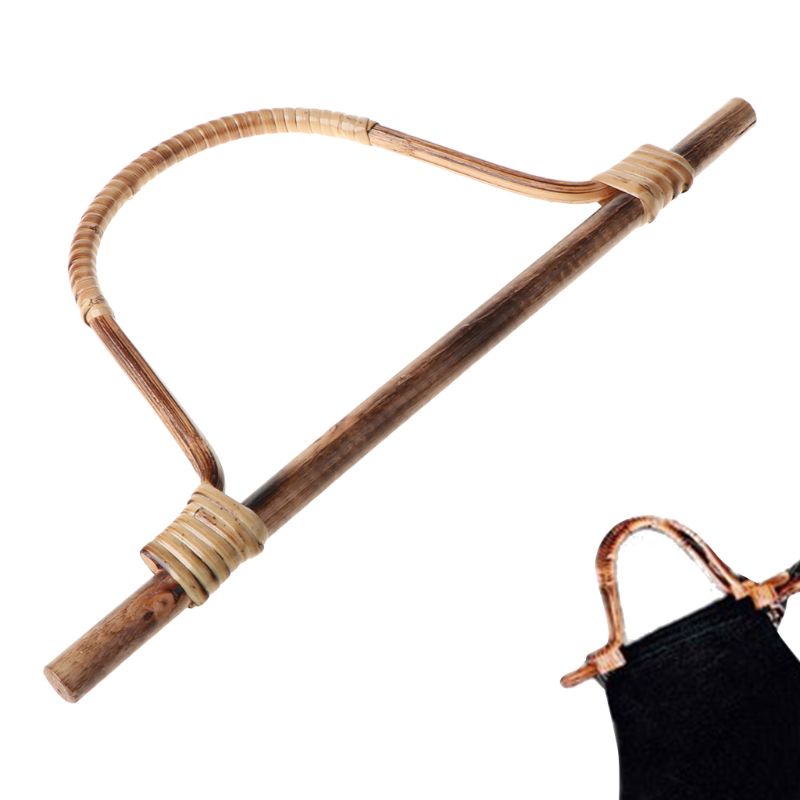 Tay Cầm Túi Xách Bằng Tre Đan DIY