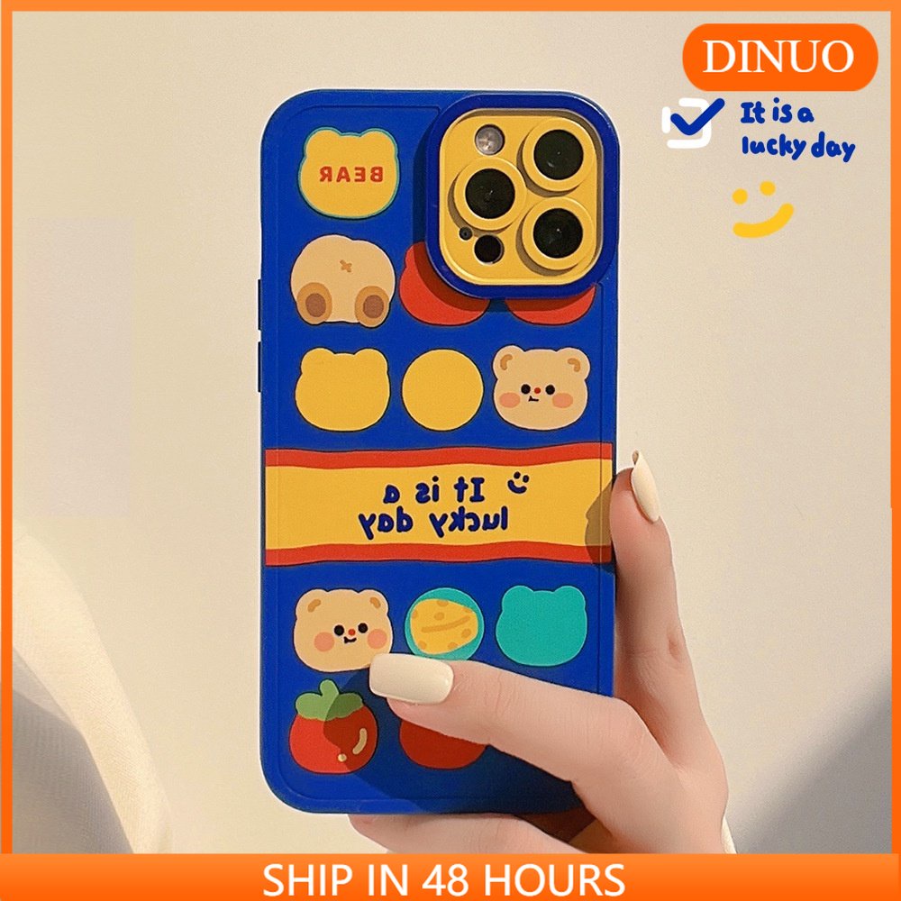 Ốp lưng iphone Ốp điện thoại in hình ngộ nghĩnh cho iPhone 6 6plus 6s 6splus 7/7PLUS/8/8plus/X/Xr/Xs/11/12promax/plus/promax/12mini/13/13PRO/13PROMAX/13MINI Dinuo case-III