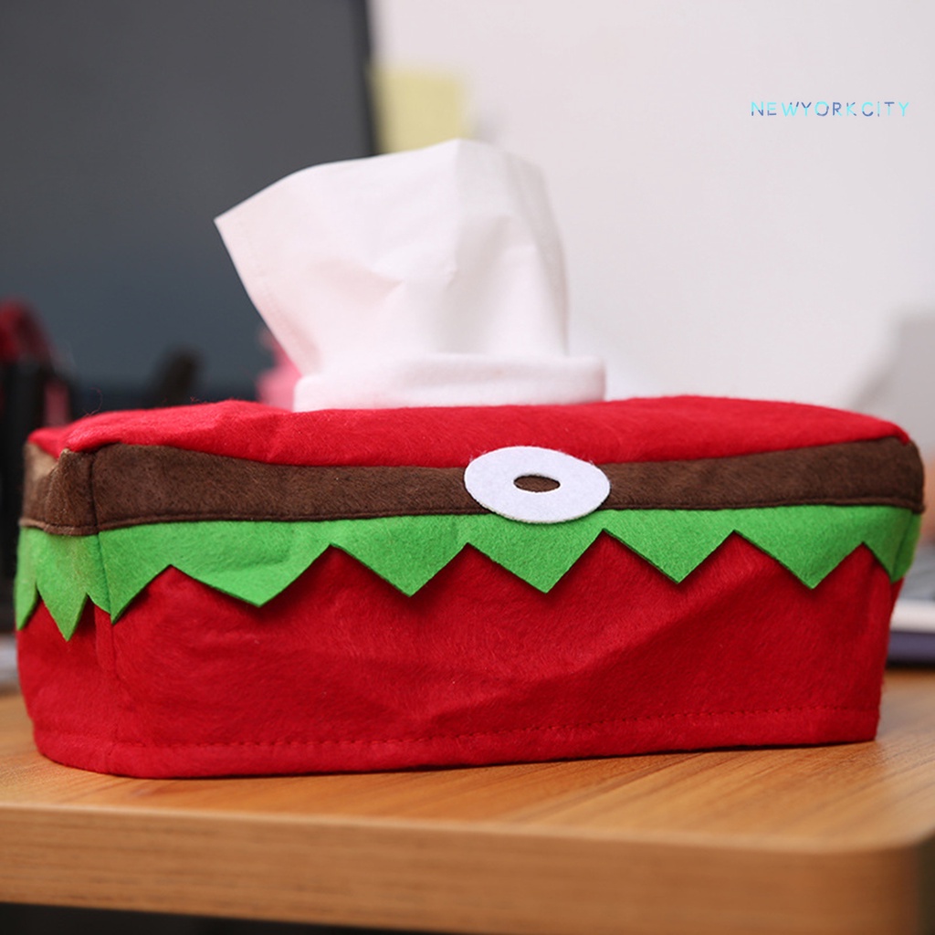 Vỏ Hộp Đựng Khăn Giấy Có Thể Gập Lại Trang Trí Giáng Sinh