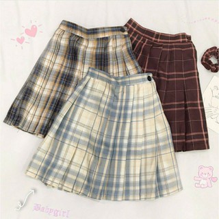 Chân Váy Caro Xếp Ly Dáng Xòe Ulzzang (Ảnh Thật)