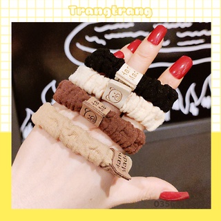 Dây buộc tóc, cột tóc handmade hình gấu dễ thương