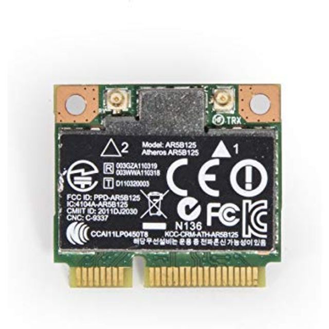 Card wifi laptop Atheros AR5B125