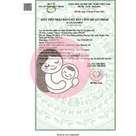 Viên bổ mắt - Tăng cường thị lực - Giảm các triệu chứng về mắt - heilusan augen kapseln -