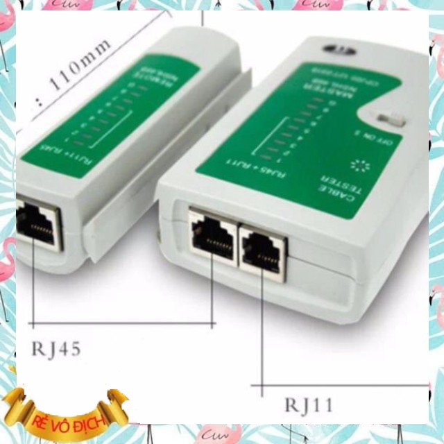 Hộp kiểm tra dây mạng (Xả Kho) Hộp Test Dây Mạng RJ45 _ RJ11 Đa Năng Dễ Sử Dụng Chính Hãng  Đảm Bảo Chất Lượng.TM1 .x