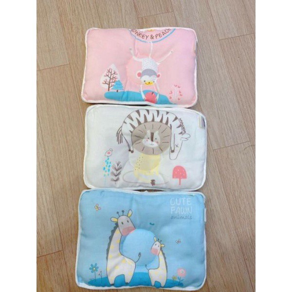 Gối xô Chống Bẹp Đầu sơ sinh Goodmama hàng đẹp đạt chuẩn