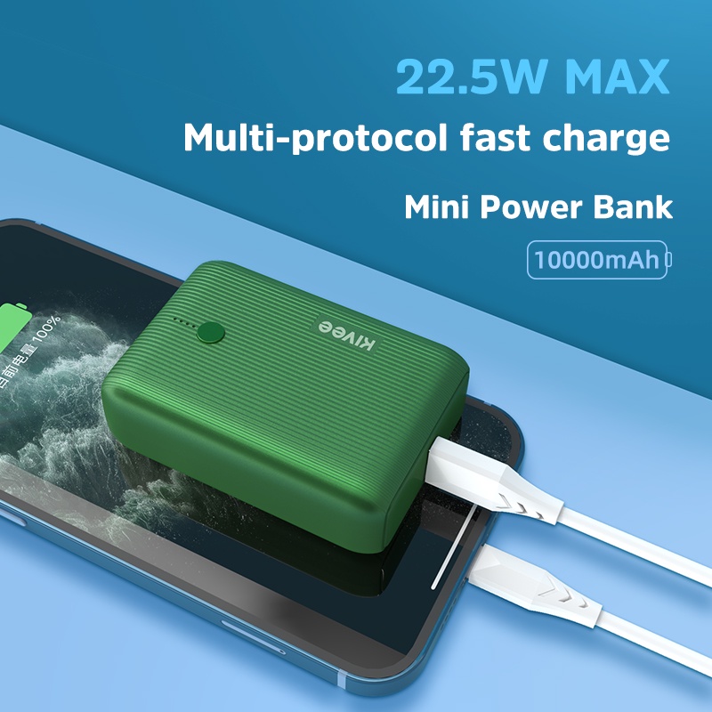 Sạc Dự Phòng Sạc Nhanh 22.5W BASIKE 10000mAh PD 18W cho iPhone Huawei Samsung - Bảo hành 12 tháng