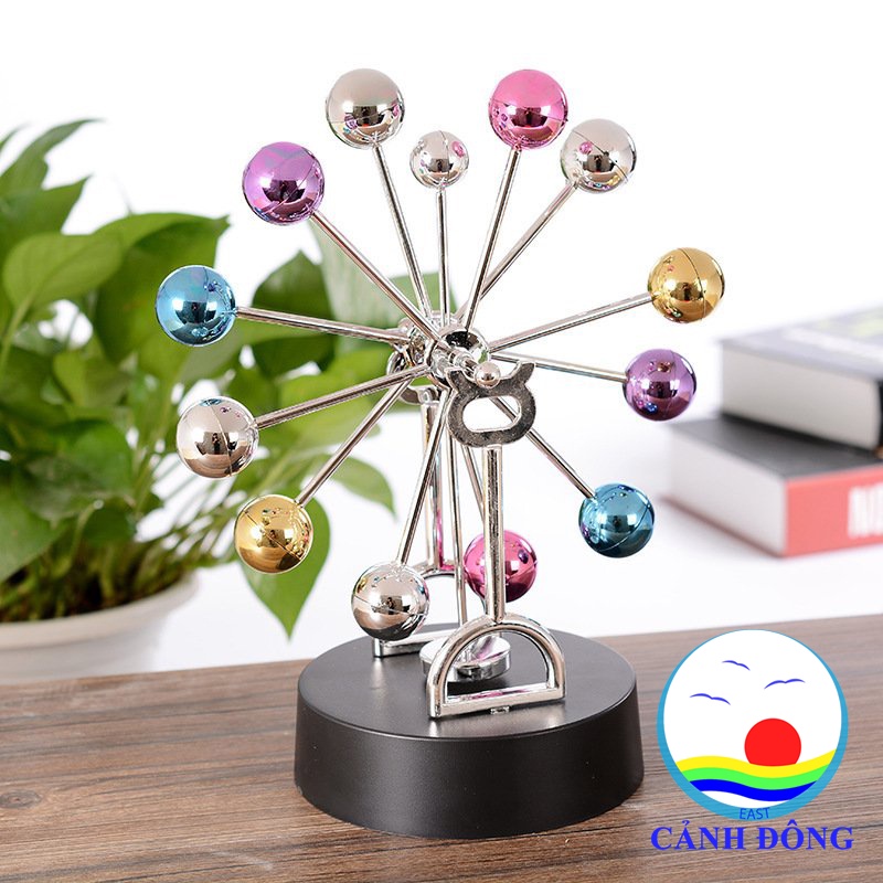 Bánh xe đu quay sáng tạo chuyển động vĩnh cửu con lắc Newton
