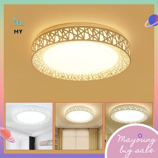 Đèn trần bóng LED chiếu ánh sáng trang trí phòng ngủ