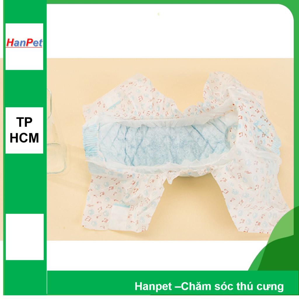 HCM- Combo 10 miếng bỉm quần dạng dán chó mèo cao cấp (kiểu bỉm quần) loại siêu thấm ĐỦ SIZE