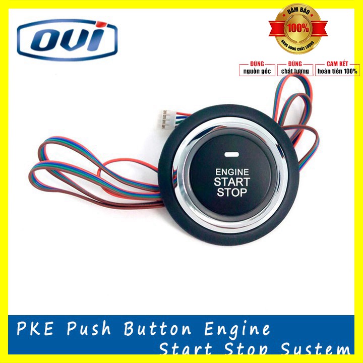 Bộ 2 chìa khóa thông minh thương hiệu OVI START-STOP điều khiển từ xa dành cho ô tô Hyundai OVI-EF007