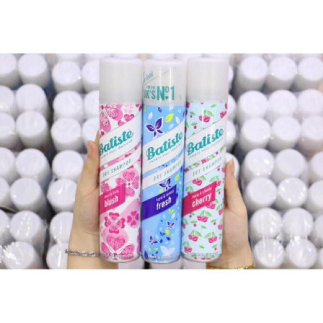 ✅ (HÀNG CHUẨN AUTHENTIC) DẦU GỘI KHÔ BATISTE DRY SHAMPOO