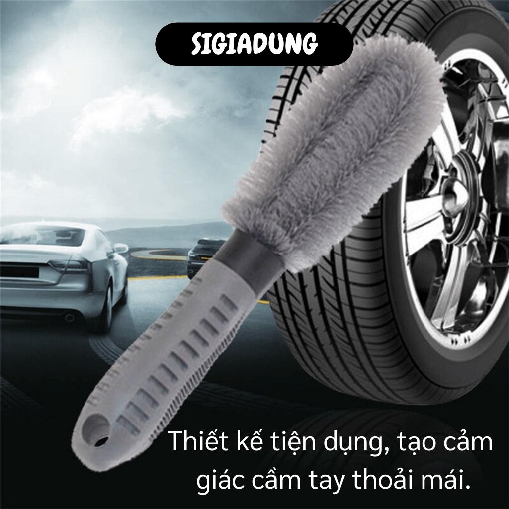 [SGD] Cọ Vệ Sinh Xe Hơi - Chổi Cọ Vành Xe Ô Tô, Đa Năng Tay Cầm Thẳng 8680