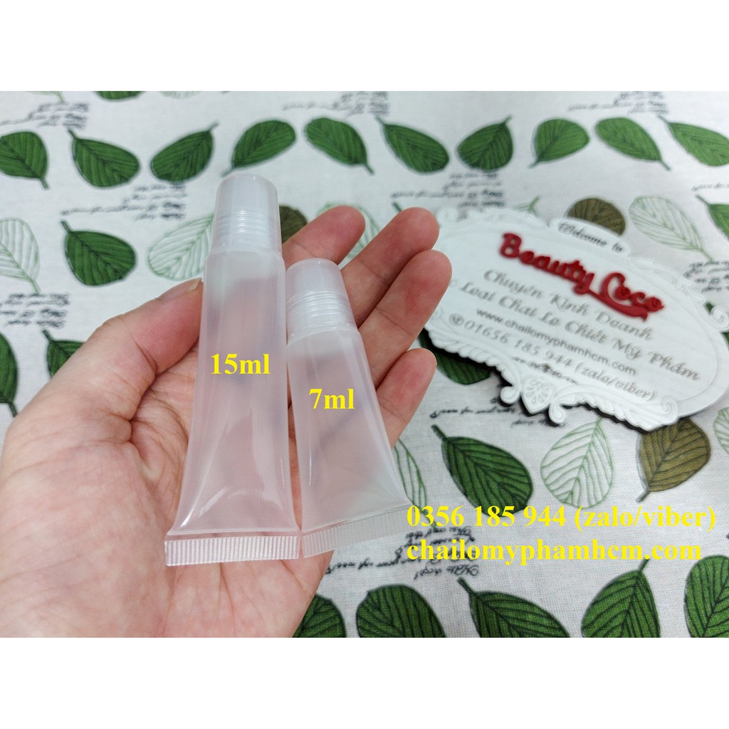 Tuýp nhựa 15ml chiết mỹ phẩm