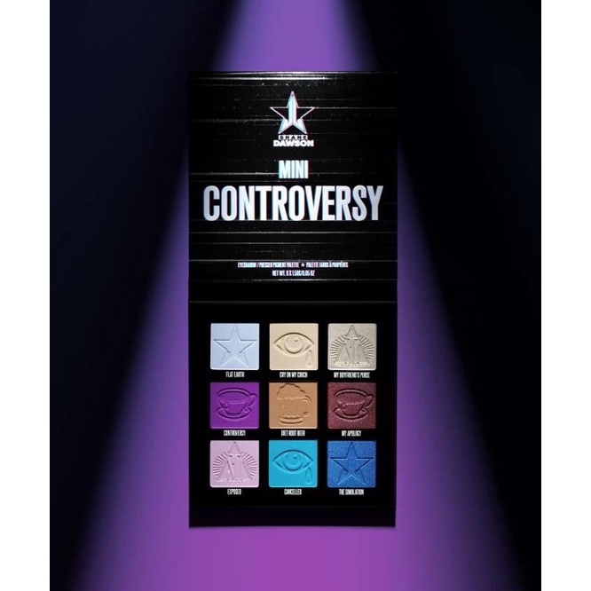 BẢNG MẮT 9 Ô Jeffree Star _ Mini Controversy Emerald Edition Palette