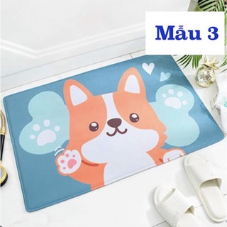Si- thảm lau chân , thảm chùi chân 3d siêu thấm hút